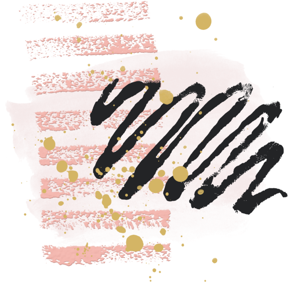 Brushstroke Overlay Aesthetic Background Pink Color (1024x1024), Png Download