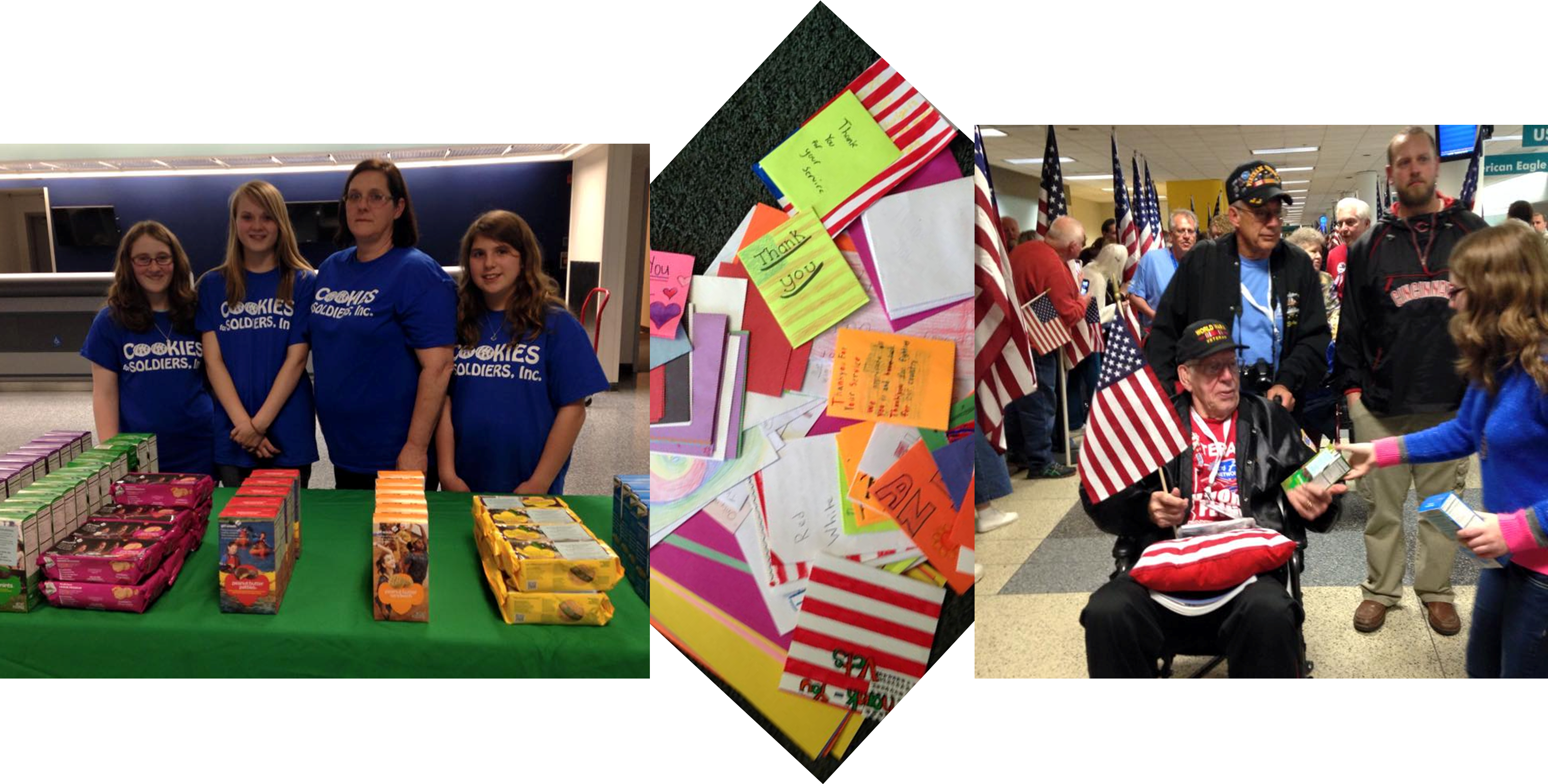 Cookies For Soldiers Inc Have Honored Our Heroes By (3037x1539), Png Download