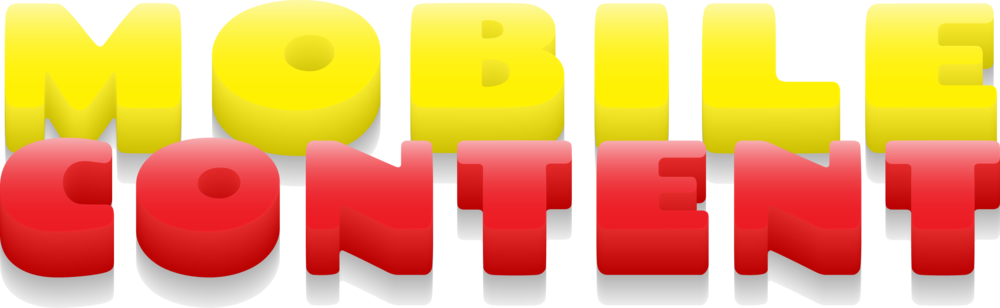 Mobile-content (1000x308), Png Download