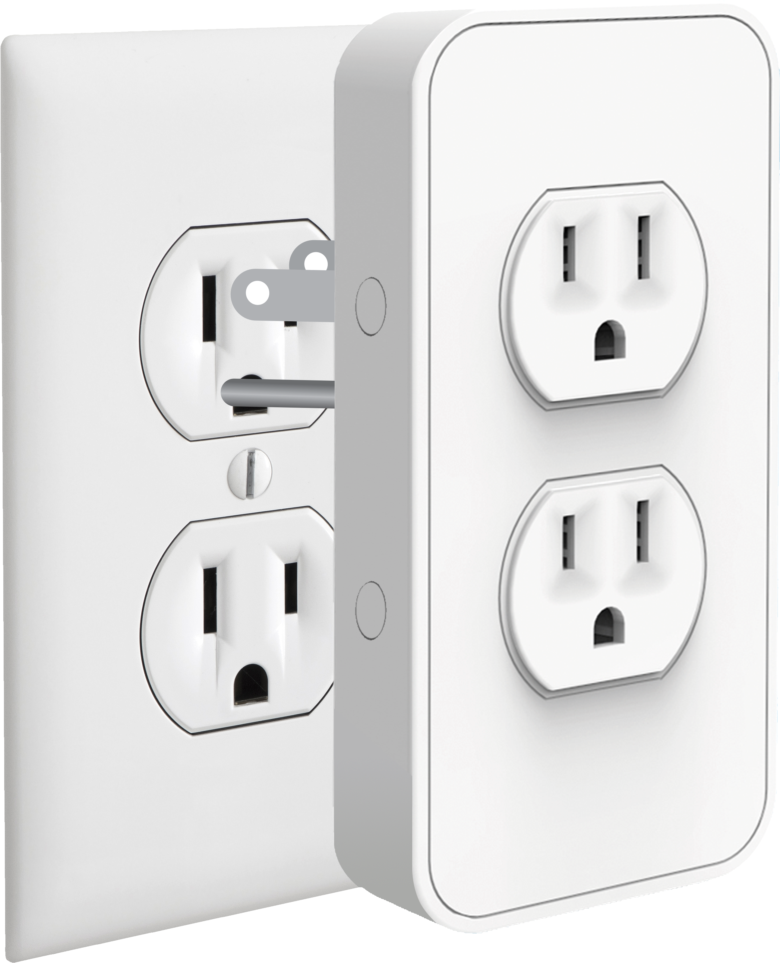 Switchmate Power Voice Activated Wire Free Smart Outlet, (3000x3564), Png Download