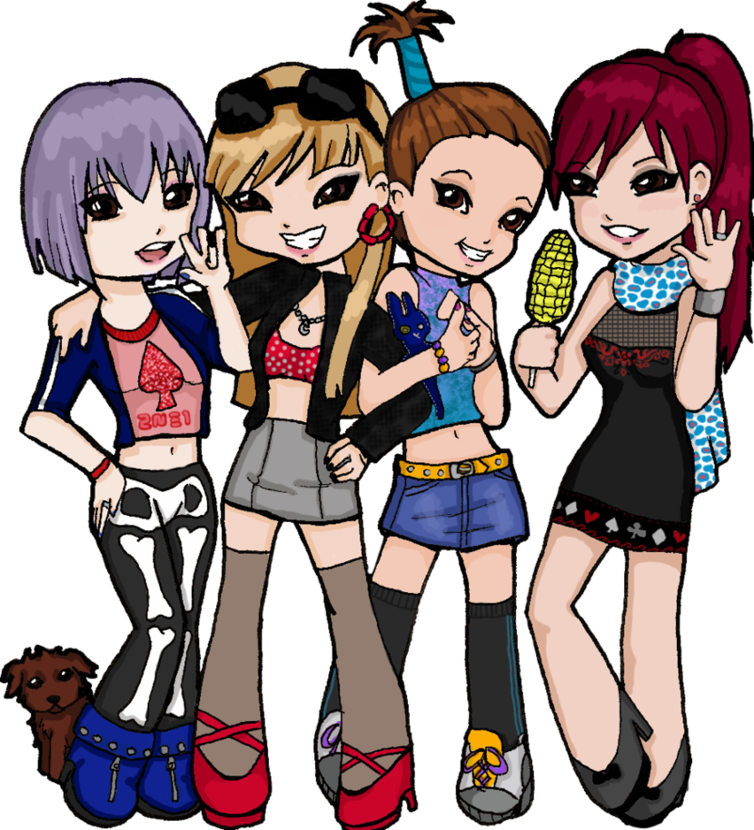 2ne1 Cute Cartoon Dara 2ne1 32258782 (852x938), Png Download