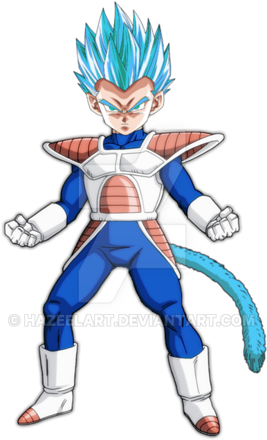 Tarble Super Saiyan God Super Saiyan Blue By Hazeelart-dajugy3 (600x816), Png Download
