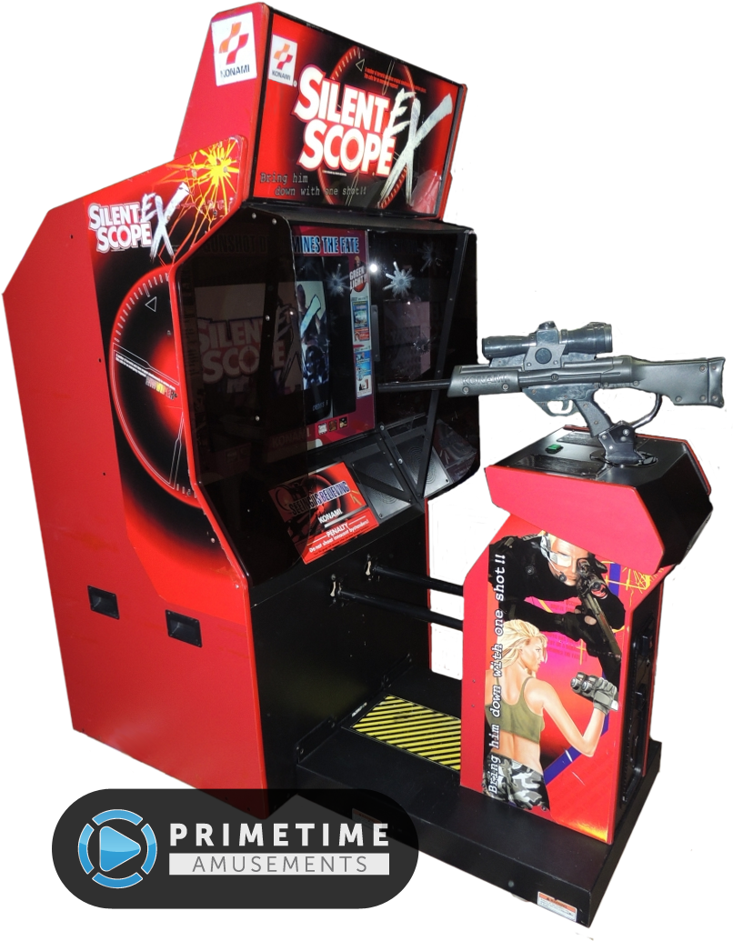 Silent Scope Ex Video Arcade Game By Konami (1200x1200), Png Download