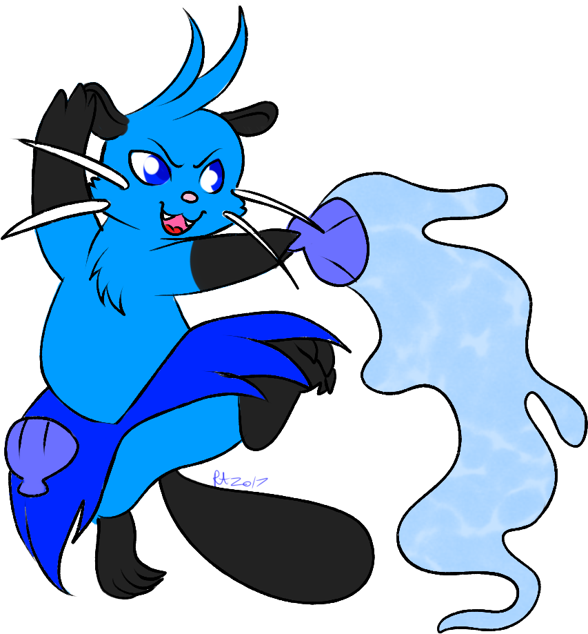 Dewott Attacks-sf (1000x1000), Png Download