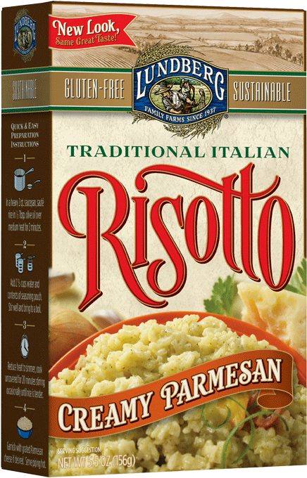 Creamyparmesan - Lundberg Creamy Parmesan Risotto (800x800), Png Download