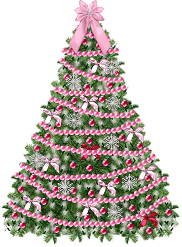 Tubes Noel - Page - Candy Christmas Trees Png (369x500), Png Download