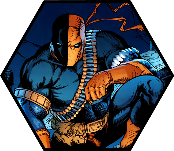 Inimigo Batman Deathstroke - Villain (1800x600), Png Download