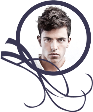 King Of Prussia Salon Services - Man Hair Salon Png (346x412), Png Download