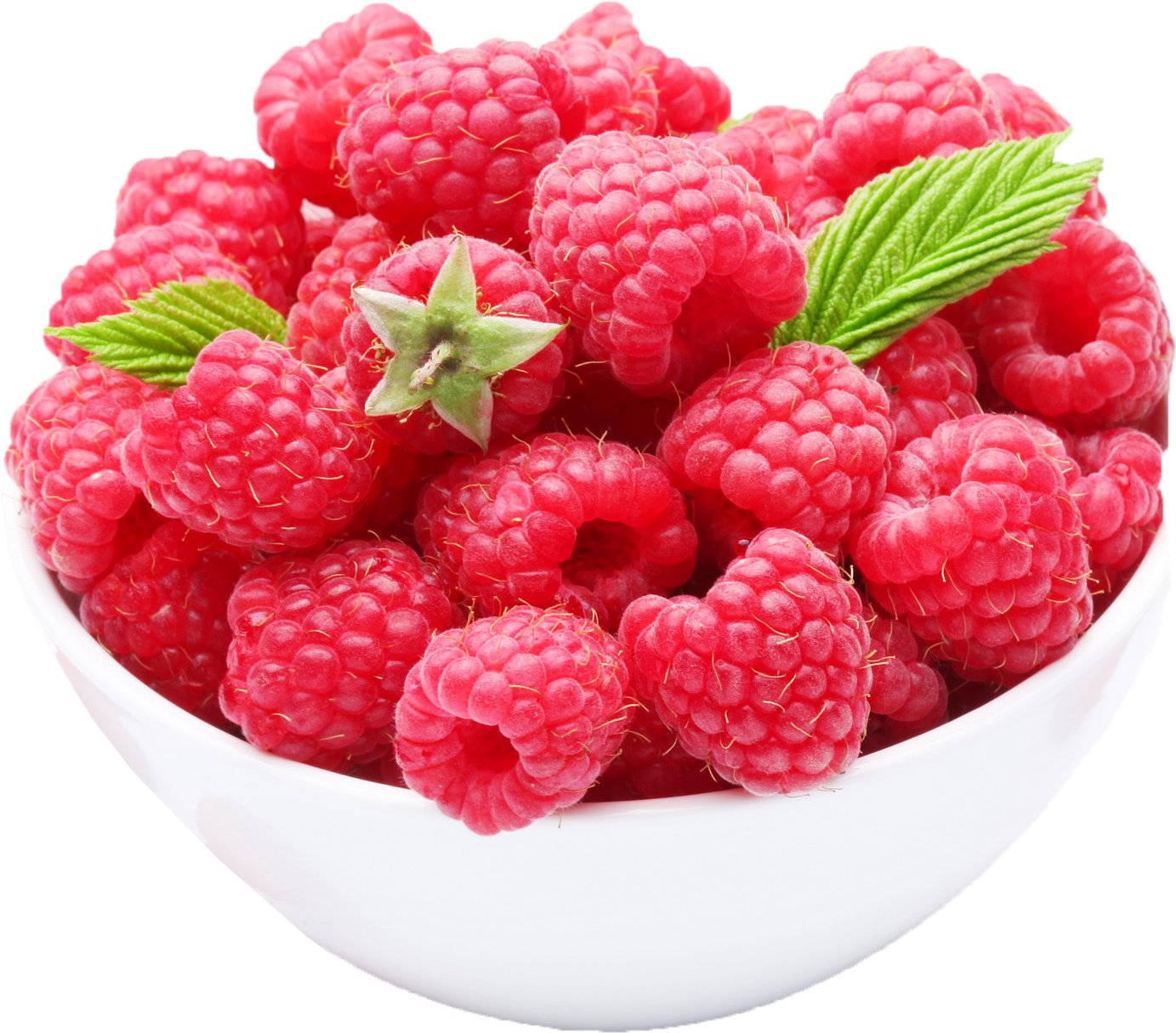 Raspberries In A Bowl Png Image - Raspberries In A Bowl (2560x1600), Png Download