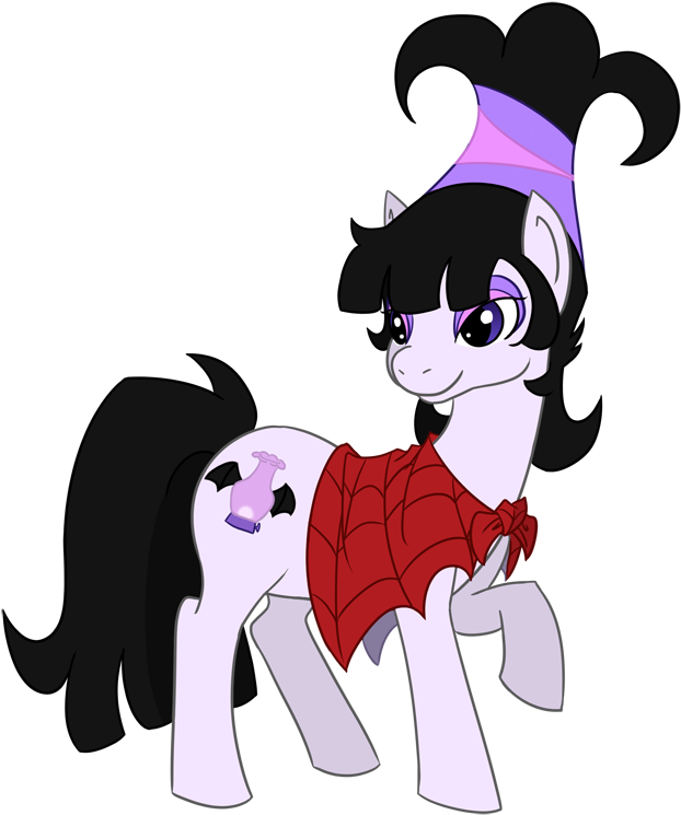 Otakugal15, Beetlejuice, Crossover, Lydia Deetz, Ponified, - Derpy Hooves (633x776), Png Download