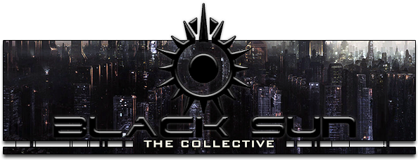 Black Sun Is A Vast Industrial Syndicate, Its Influence - Black Sun (593x239), Png Download
