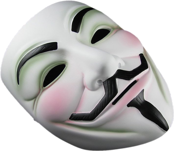 Anonymous Mask Png Image - Anonymous Mask Png File (800x800), Png Download
