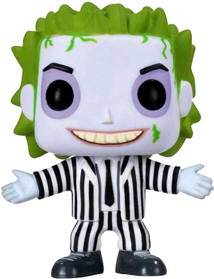 Beetlejuice Pop Vinyl Figure - Beetlejuice Funko Pop (600x600), Png Download