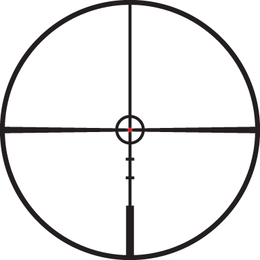 Ballistic Firedot Reticle (380x380), Png Download