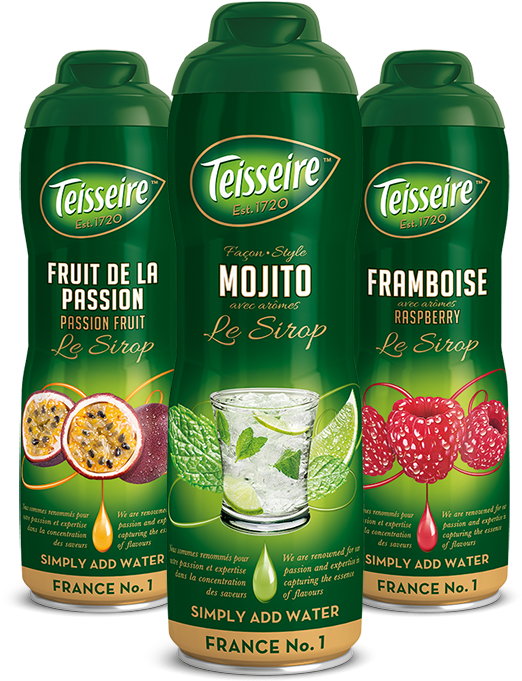 Le Sirop - Teisseire Cordial (581x720), Png Download