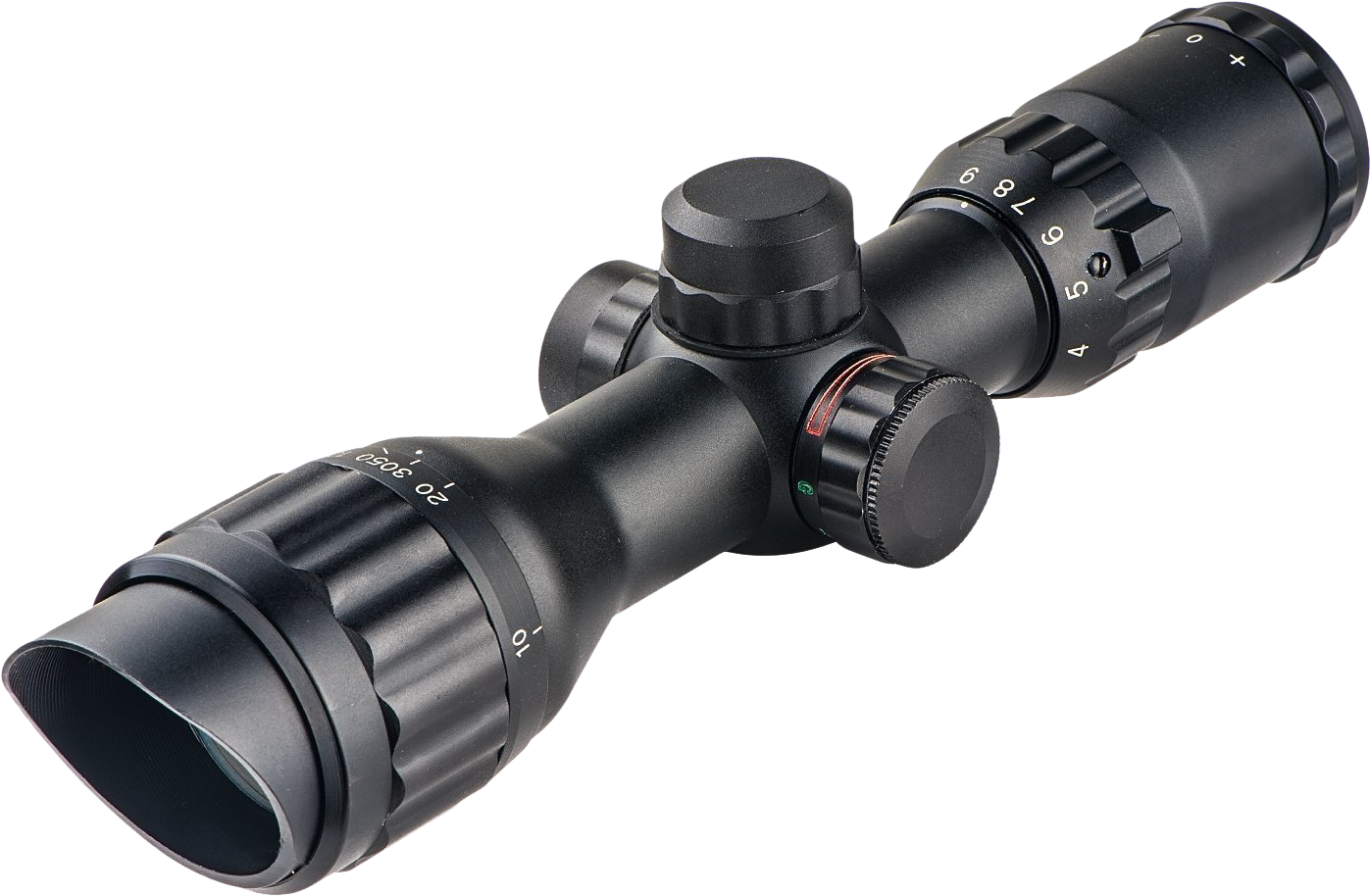 Rifle Scope Png Transparent Image - Telescopic Sight (500x347), Png Download