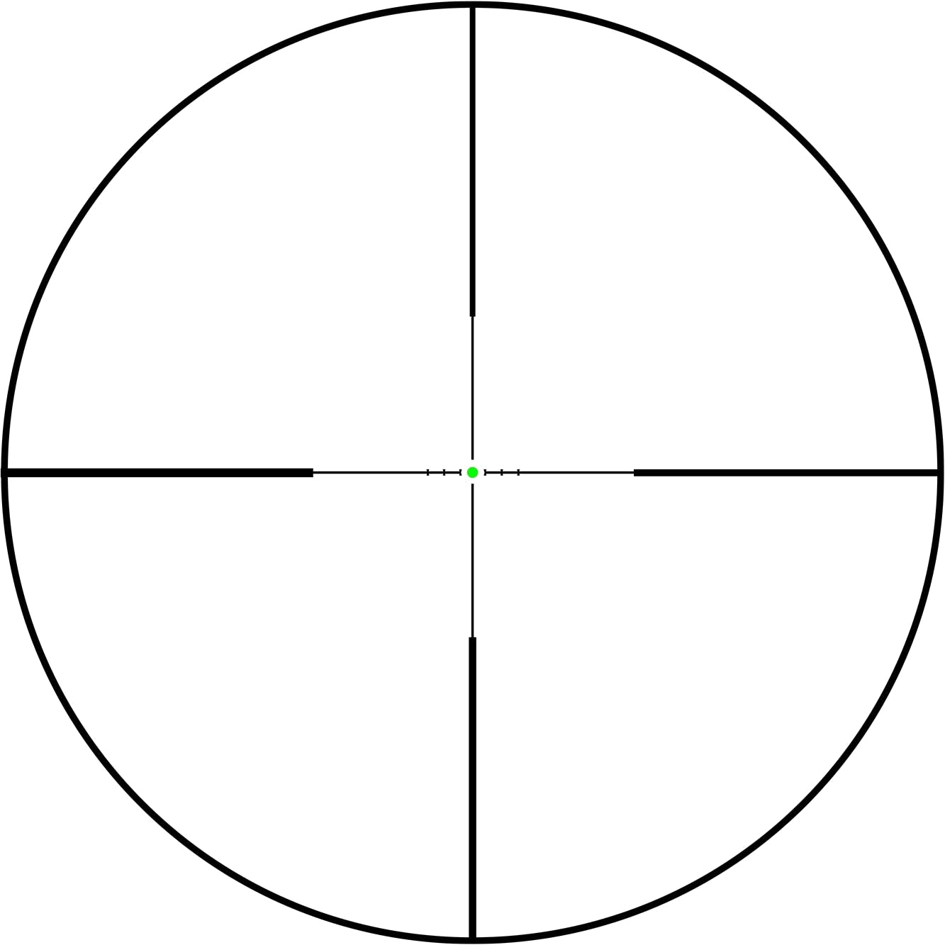 Scope Png Photos - Leupold Boone And Crockett Reticle (1333x1333), Png Download