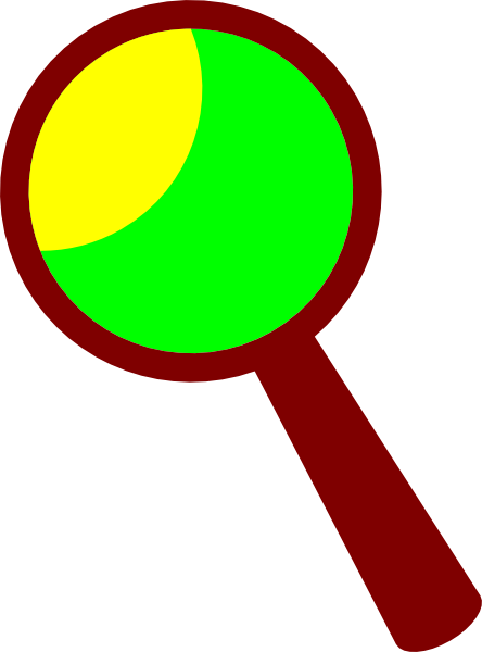 Magnifying Glass Clip Art - Clip Art (444x600), Png Download