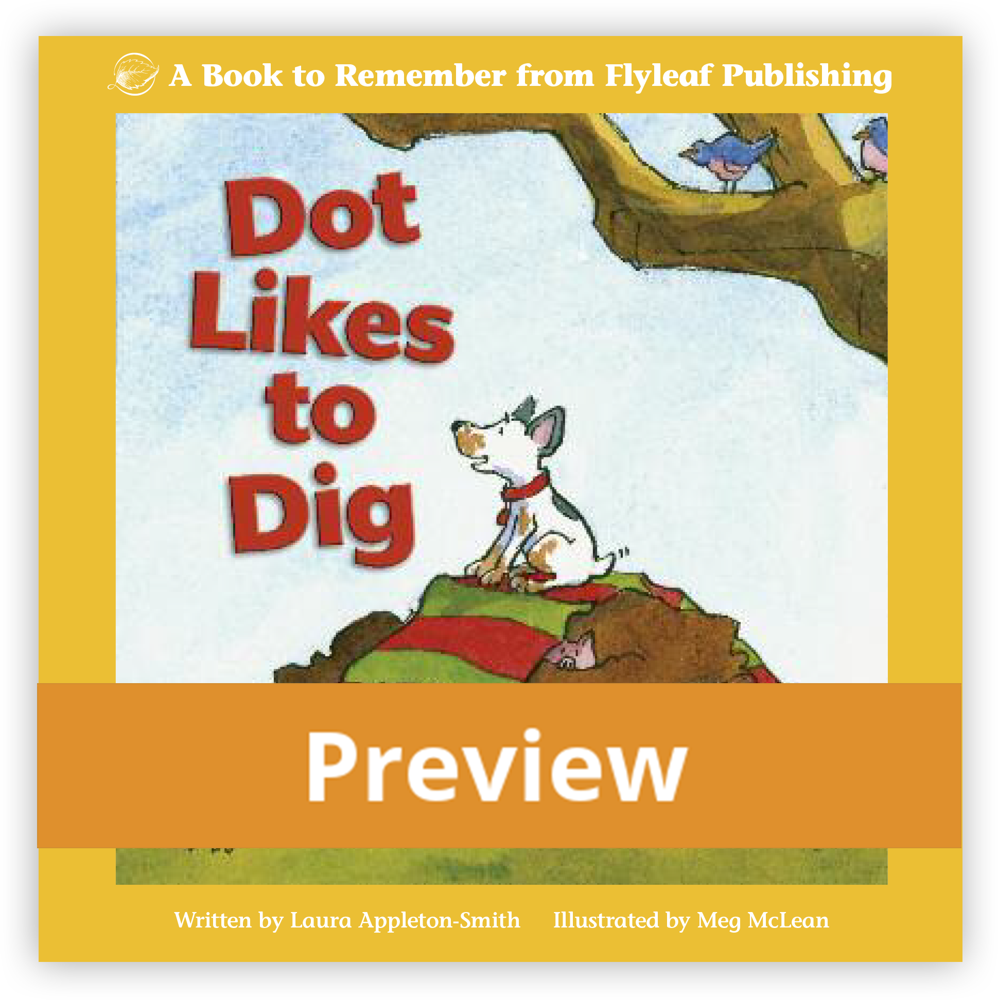 Dot Preview Cover - Dot Likes To Dig (1939x1944), Png Download