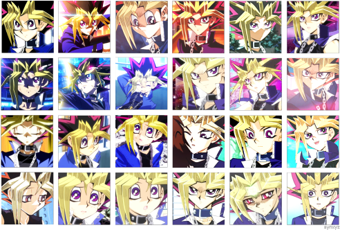 5 - Yugioh Yugi Jaden Yusei Yuma Yuya Yusaku (500x337), Png Download