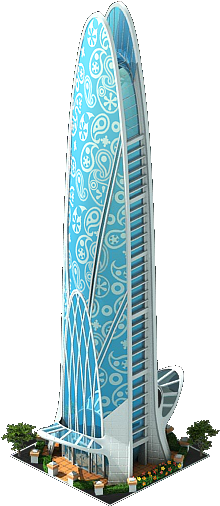 Namaste Tower (249x541), Png Download