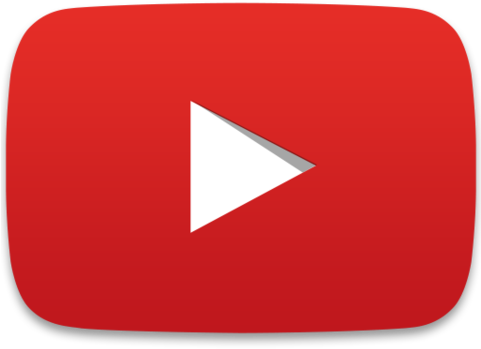 Youtube Play Button Png Transparent - Youtube Logo 300 X 300 (450x450), Png Download