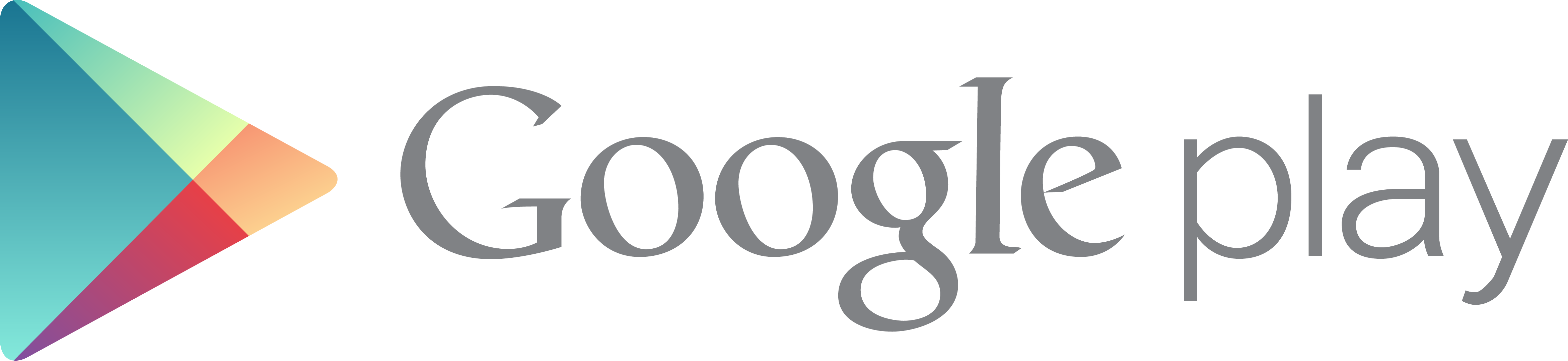 Google Play Not Working - Play Store Icone Png (4682x1077), Png Download