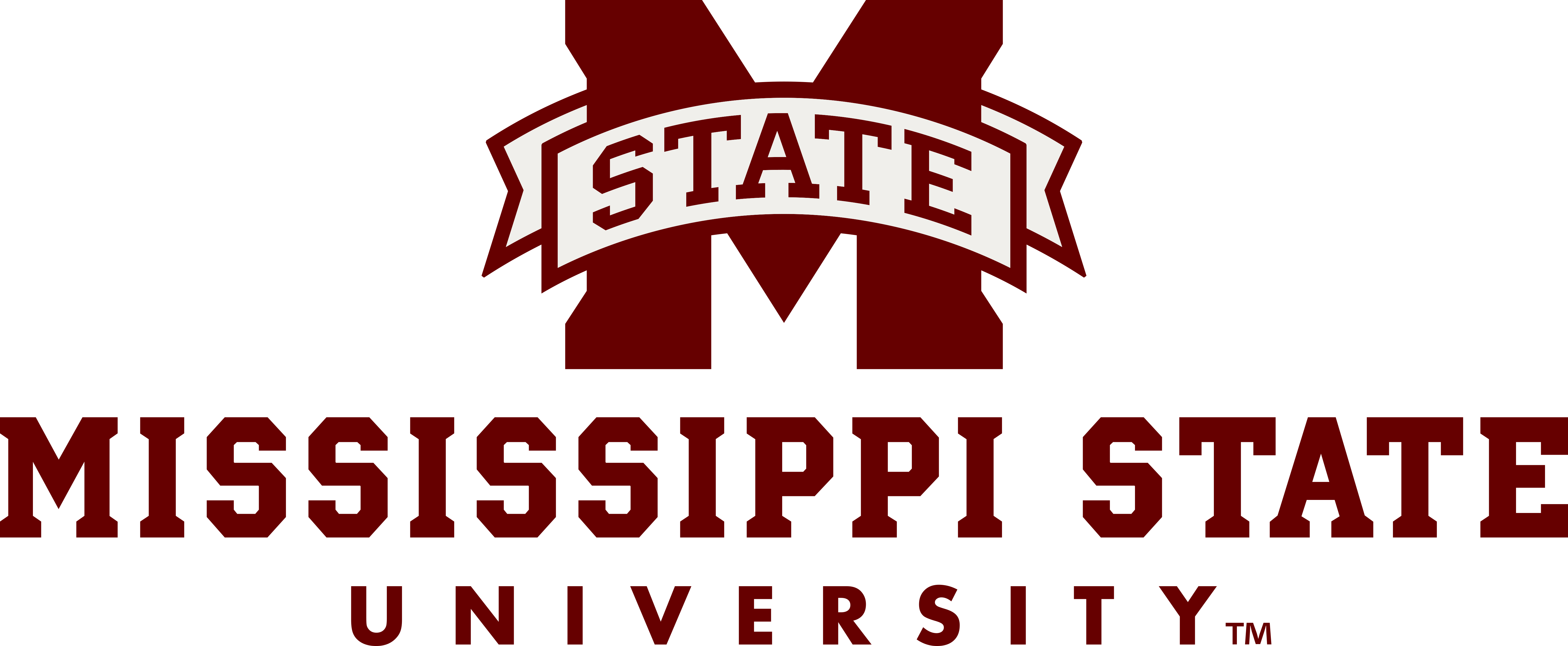 Drawing Bulldogs Bulldog Mississippi State - Mississippi State College Logo (6000x2472), Png Download