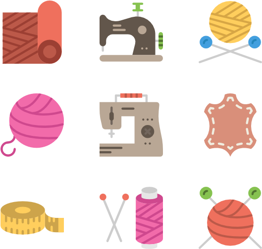 Sewing - Icon (600x564), Png Download