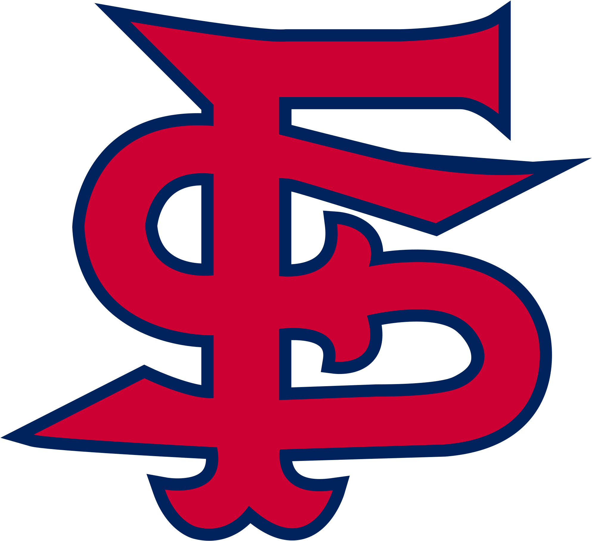 Bulldog Svg - Fresno State Baseball Logo (2000x1832), Png Download