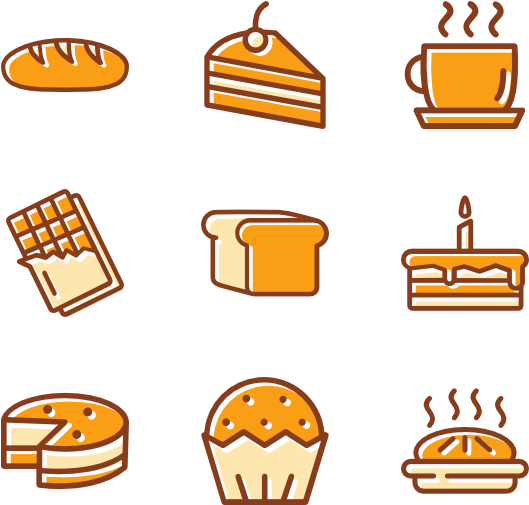 Cake And Bakery 16 Icons - Icon (600x564), Png Download