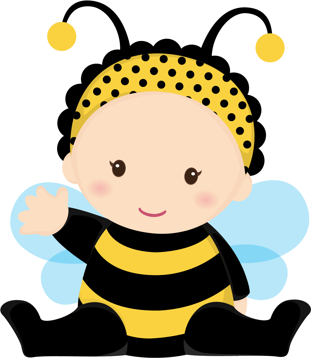 Bee Honey Abelha Fun By Patomite On Deviantart - Abelhinha Baby Png (1500x1500), Png Download