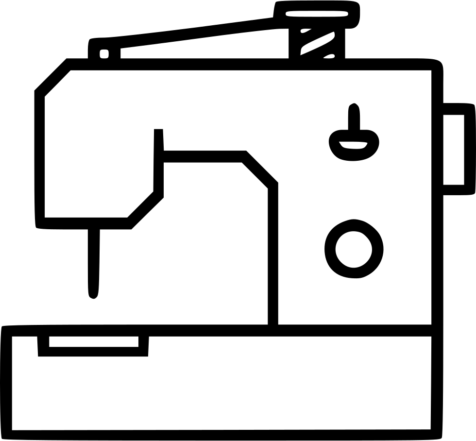 Png File - Sewing Machine (980x908), Png Download