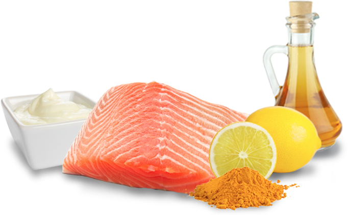 Smoked Salmon Mayonnaise Lemon Juice Vinegar Spices - Smoked Salmon (697x474), Png Download