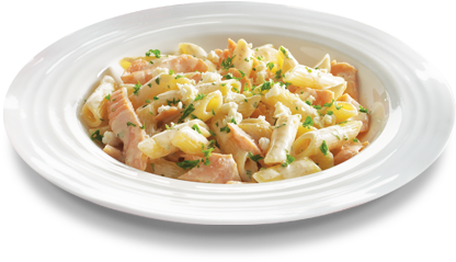 Smoked Salmon Penne - High Liner Foods Cod Appetizer (420x330), Png Download