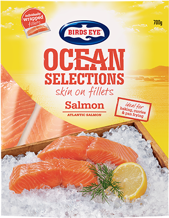 Salmon - Frozen Salmon Coles (560x460), Png Download