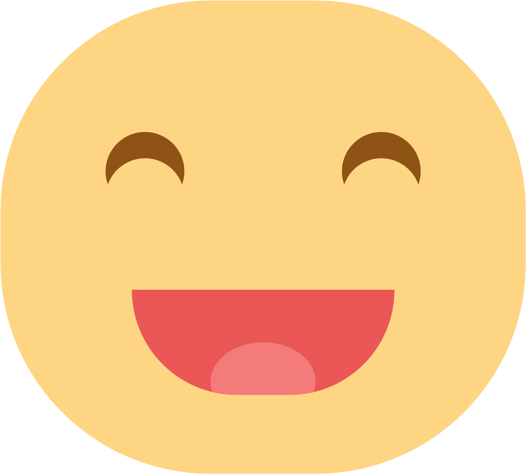 Open - Smiley (2000x2000), Png Download