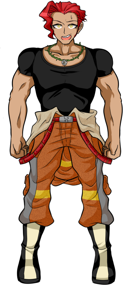 Full Body Sprite - Shinji Kasai (450x981), Png Download