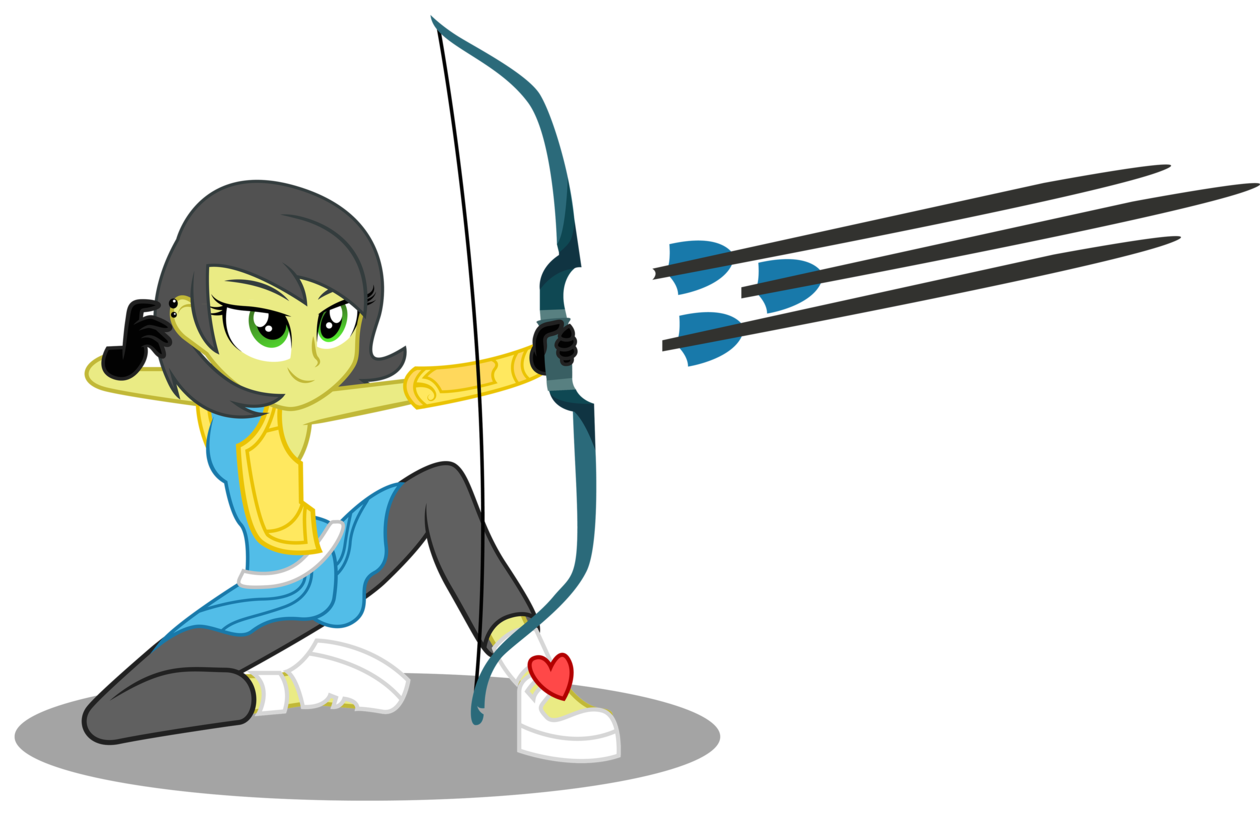 Archery, Arrow, Artist - Equestria Girls Pauly Sentry (1280x834), Png Download