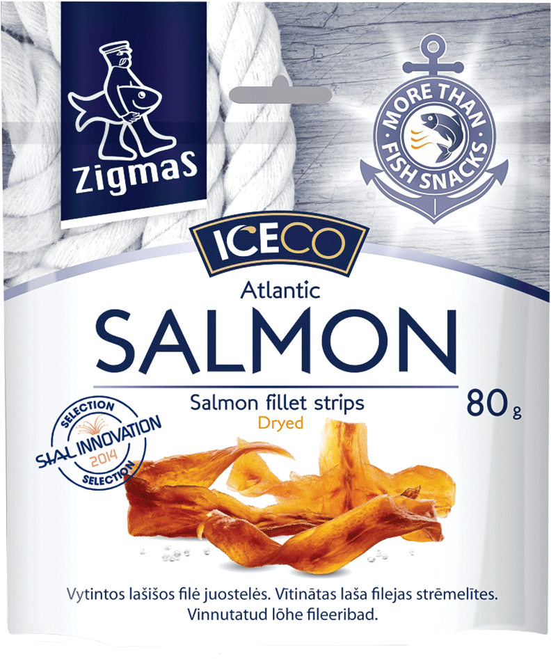 Dried Salmon Fillet Strips - Fillet (1600x1000), Png Download