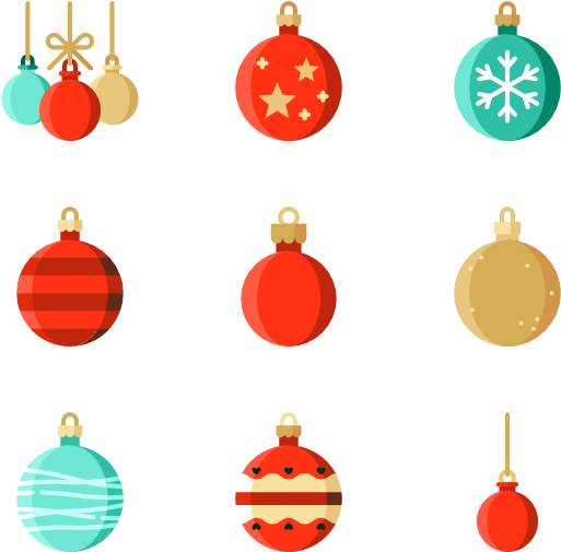 Christmas Balls - Christmas Balls Png (600x564), Png Download