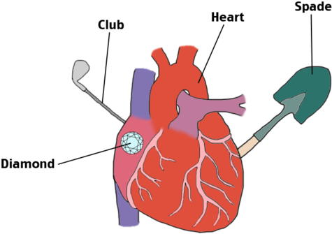 Heart - Portable Network Graphics (600x427), Png Download
