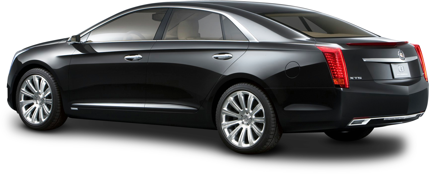 Cadillac Xts Platinum Black Luxury Car Png Image - Cadillac Xts 2013 Black (1816x798), Png Download