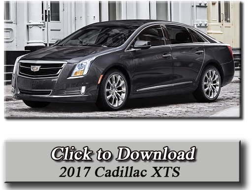 2017 Cadillac Xts Brochure - 2017 Xts Cadillac Sedan (584x439), Png Download