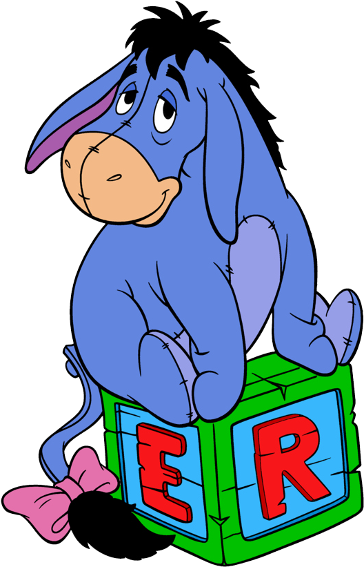 Eeyore Clip Art - Winnie The Pooh Eeyore Clipart (568x830), Png Download