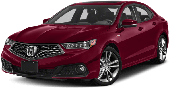 2018 Acura Tlx - Acura Tlx 2018 Black (640x320), Png Download