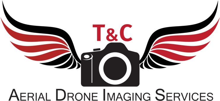 T&c Aerial Drone Imaging Services - Photography Logo Hd Png (746x347), Png Download