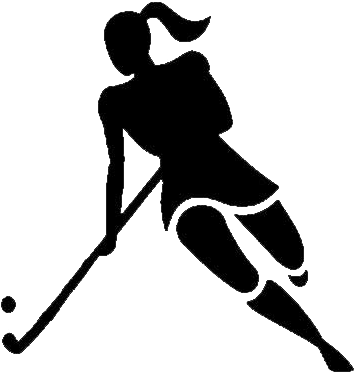 Field Hockey Stick Simple Png - Field Hockey Sticks Drawing (413x396), Png Download