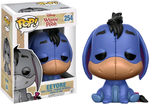 Eeyore - Blue Eeyore Funko Pop (480x336), Png Download