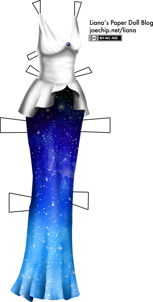 Click For Larger Version - Dress (308x608), Png Download